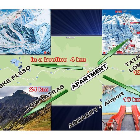 Apartman Solisko Vysoké Tatry الغرفة الصورة